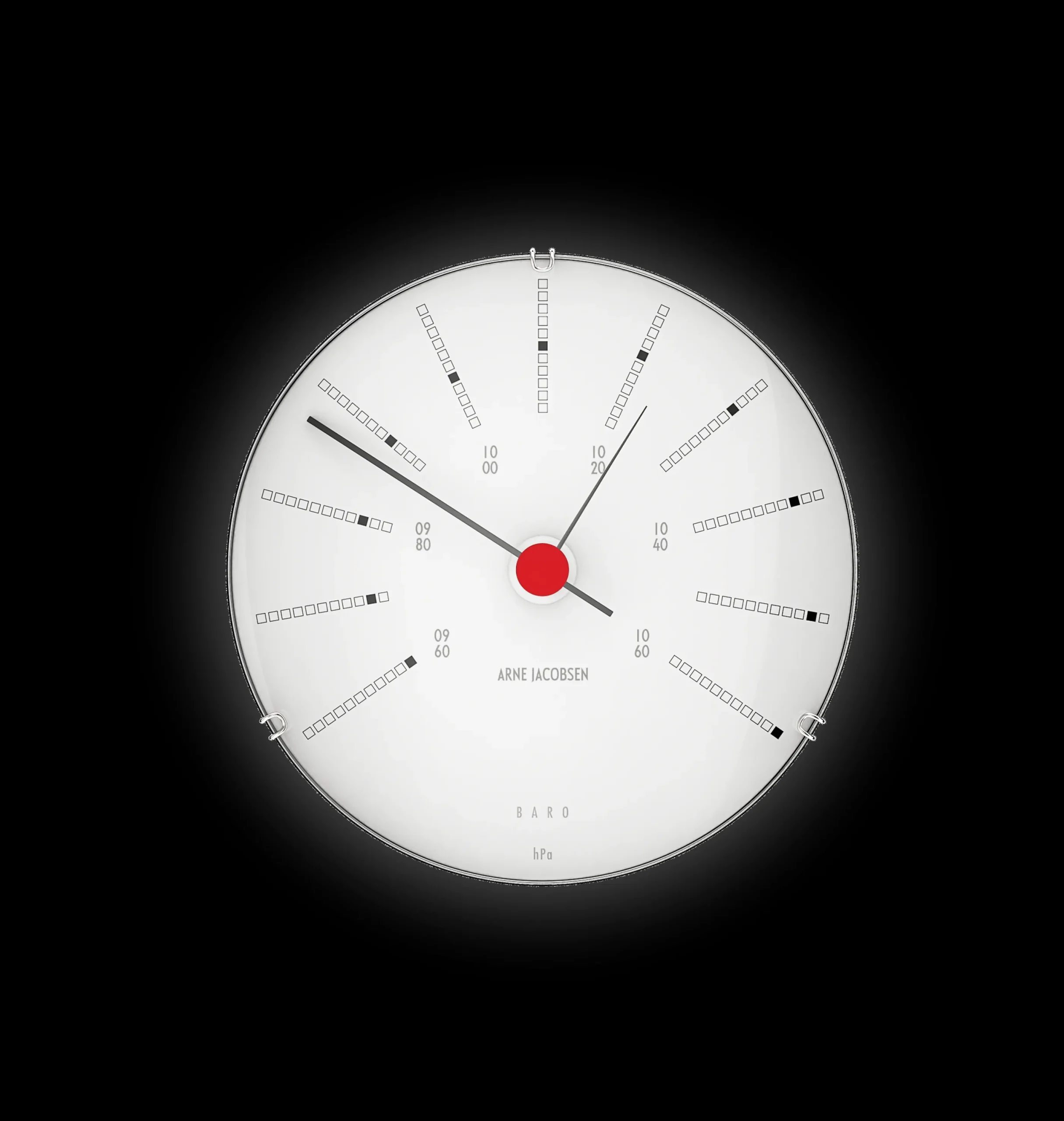 Arne Jacobsen Clocks Bankers Barometer Ø12 cm