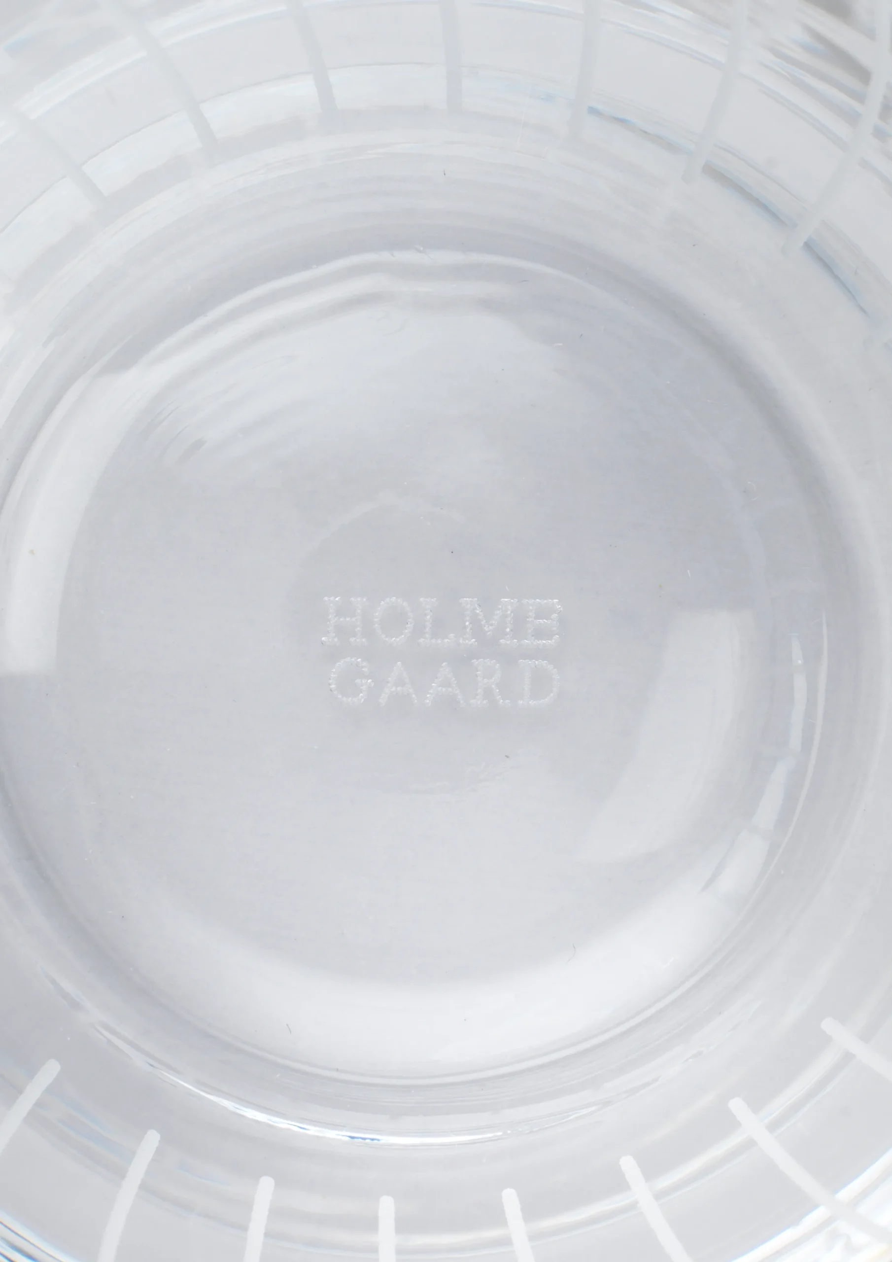 Holmegaard Cabernet Lines Vannglass 25 cl klar 2 stk.