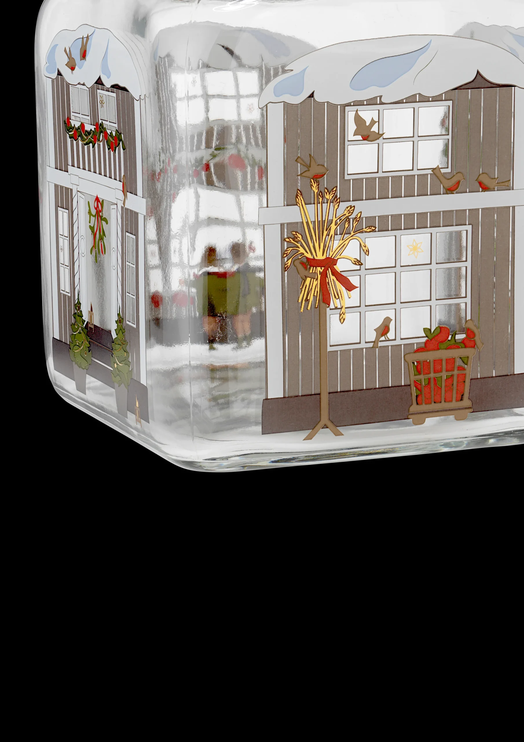 Holmegaard Christmas Julekakeglass 2022 H16 multi