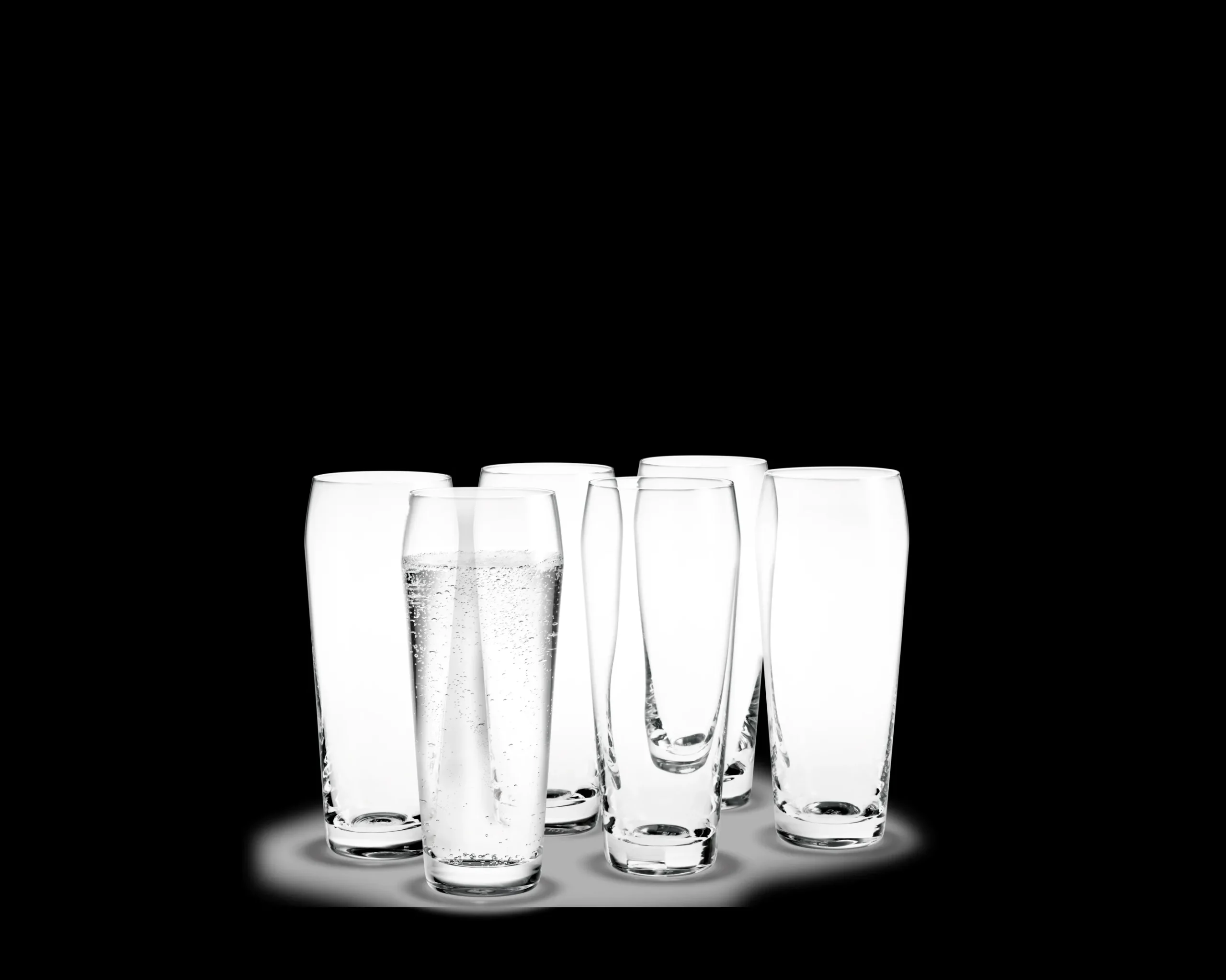 Holmegaard Perfection Vannglass 45 cl klar 6 stk.