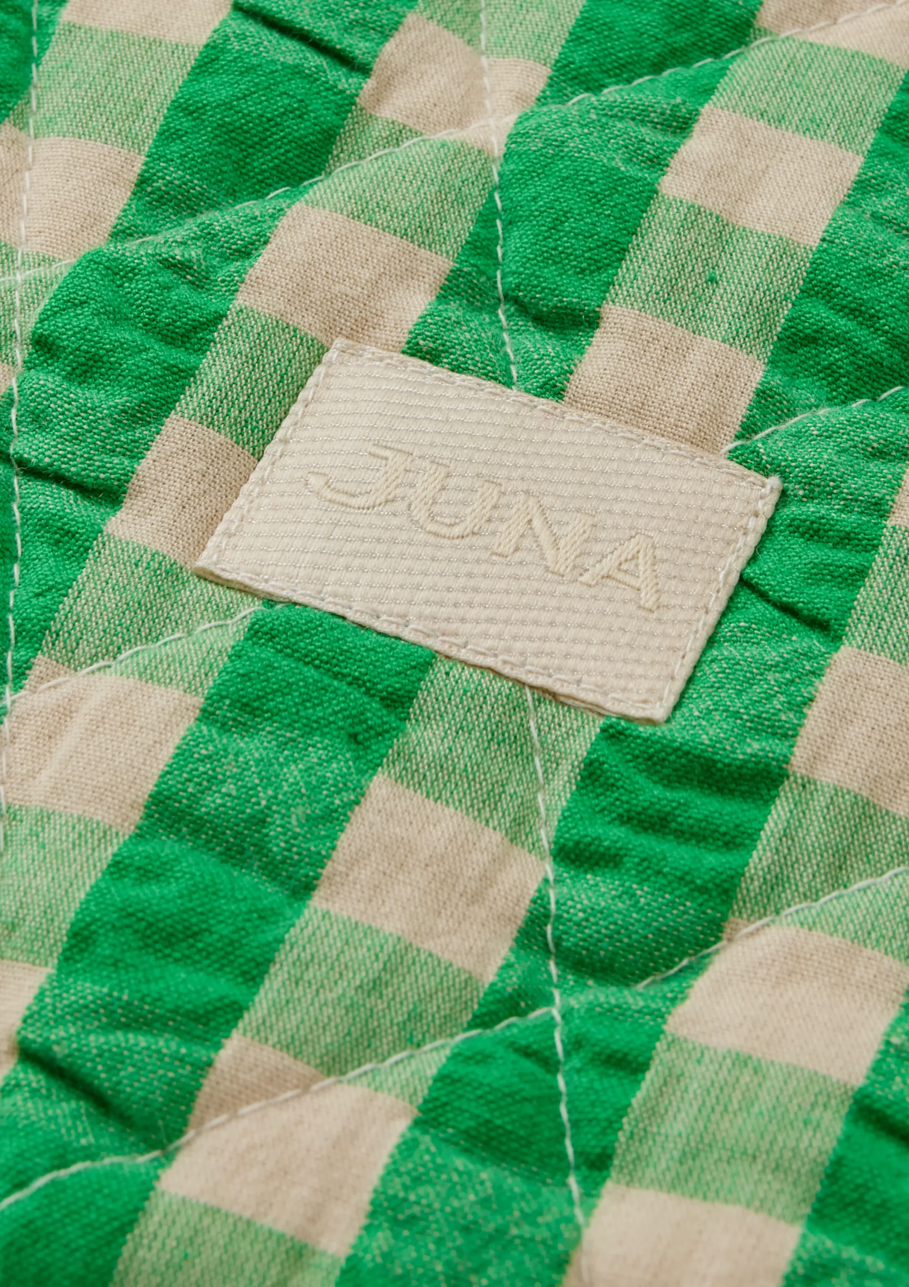 JUNA Bæk&Bølge Dalila Toiletbag 20x14 cm Grønn/Sand