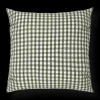 JUNA Bæk&Bølge Putetrekk 63x60 cm grønn/hvit DK