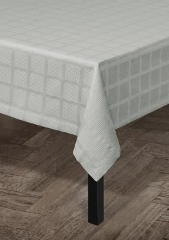 JUNA Brick Damaskduk 150x320 cm grå