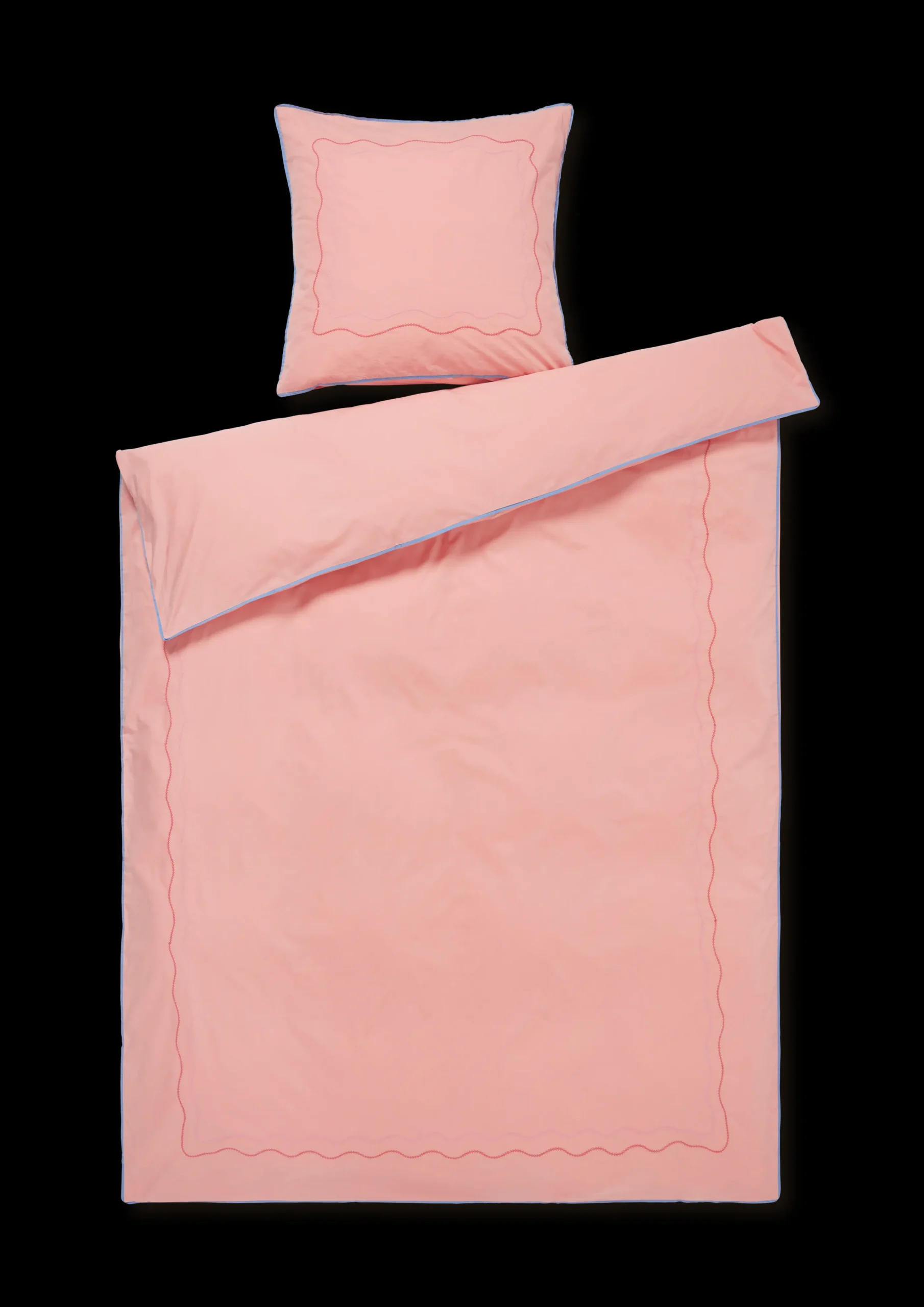 JUNA Lollipop Sengetøy 140x220 cm soft pink DK - Kjøp nå