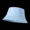 JUNA Monochrome Summer hat one size lys blå