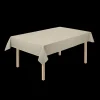 JUNA Piquet Damaskduk 150x350 cm natur