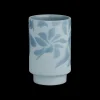 Kabell Vase H12.5 støvet blå (18133)