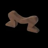 Kay Bojesen Dachshund leg w logo (39201) valnøtt