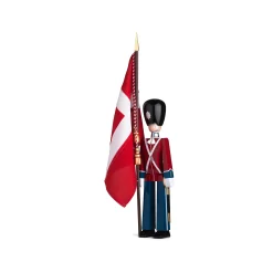 Kay Bojesen Fanebærer medium rød/blå/hvit