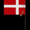 Kay Bojesen Flaggstang med flagg for stor vakt - Kjøp her
