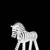 Kay Bojesen Zebra sort/hvit