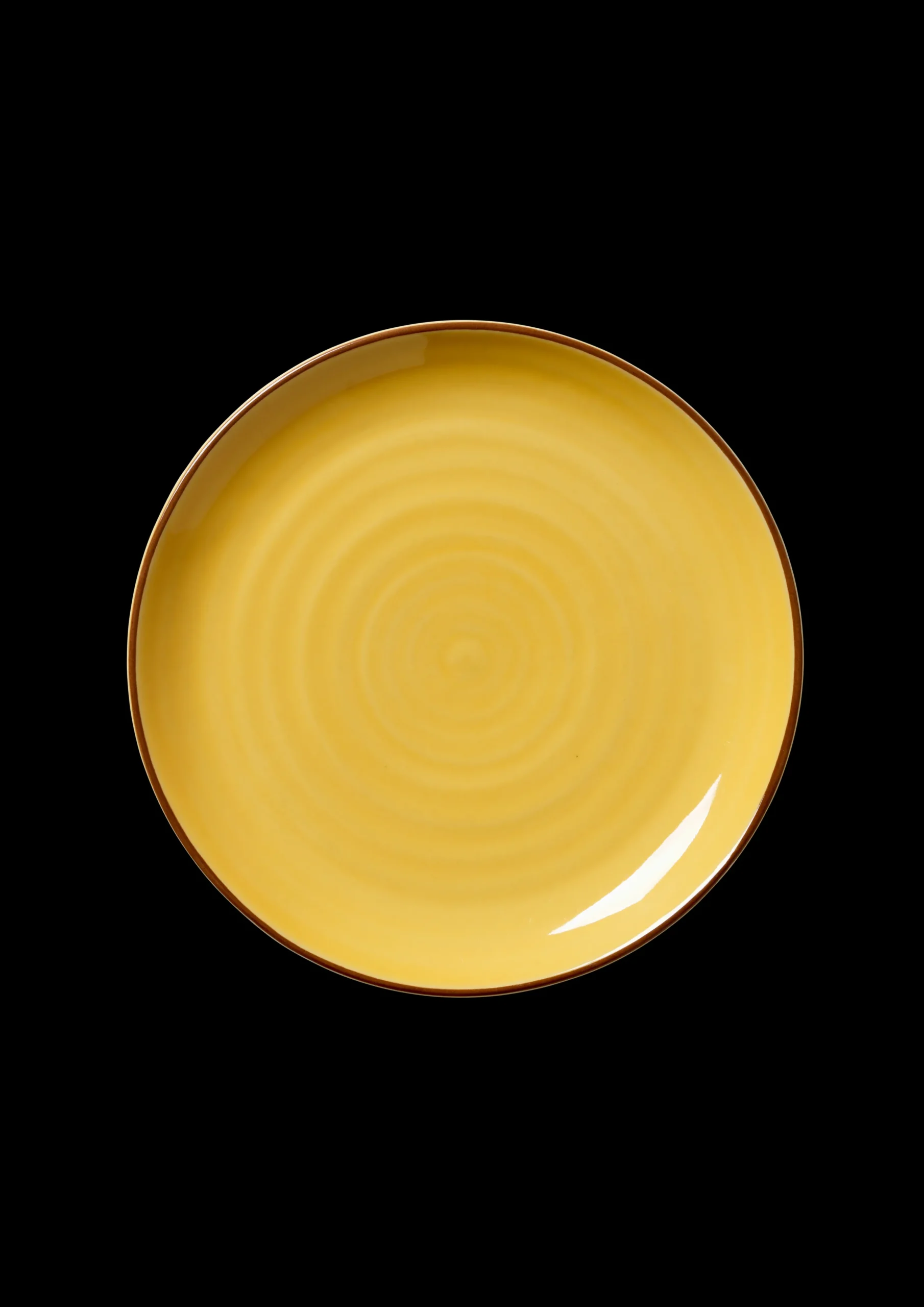 Kähler Colore Tallerken Ø19 cm saffron yellow