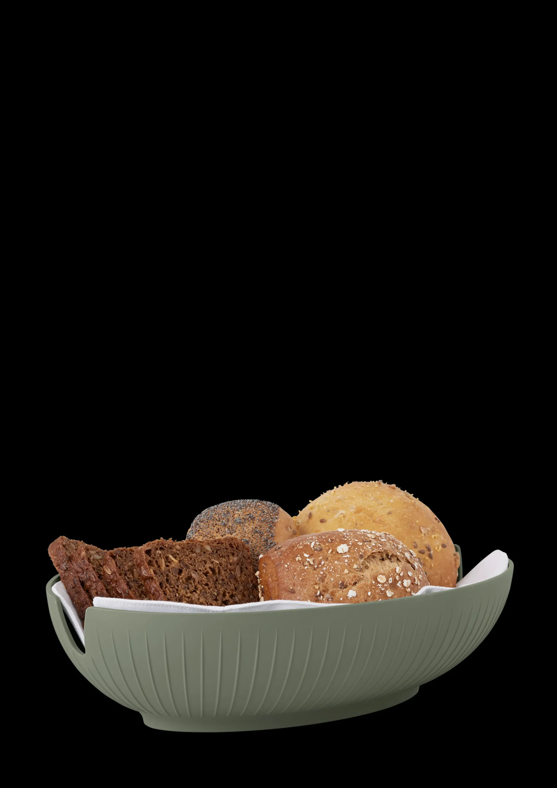 Kähler Hammershøi Brødkurv 29.5x20 grønn