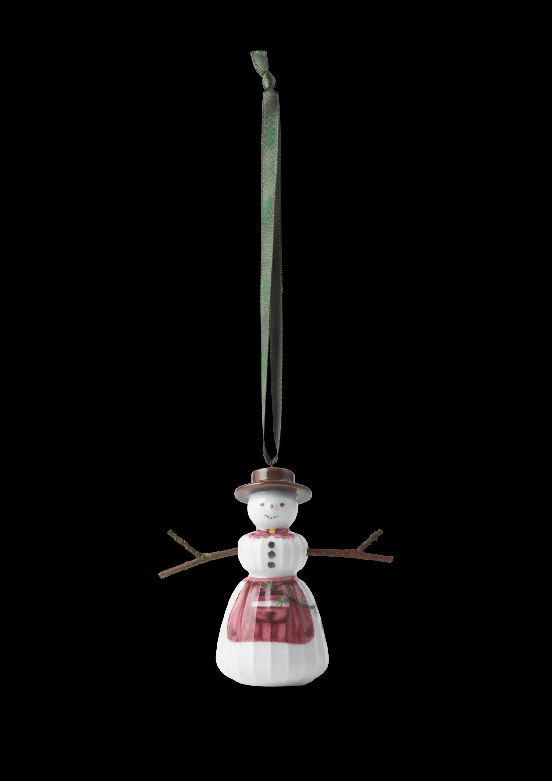Kähler Hammershøi Christmas Snøkone hengende H9 hvit