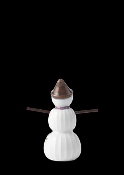 Kähler Hammershøi Christmas Snøgutt H9 hvit m. deko