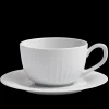 Kähler Hammershøi Kaffekopp med skål 25 cl hvit (16060)