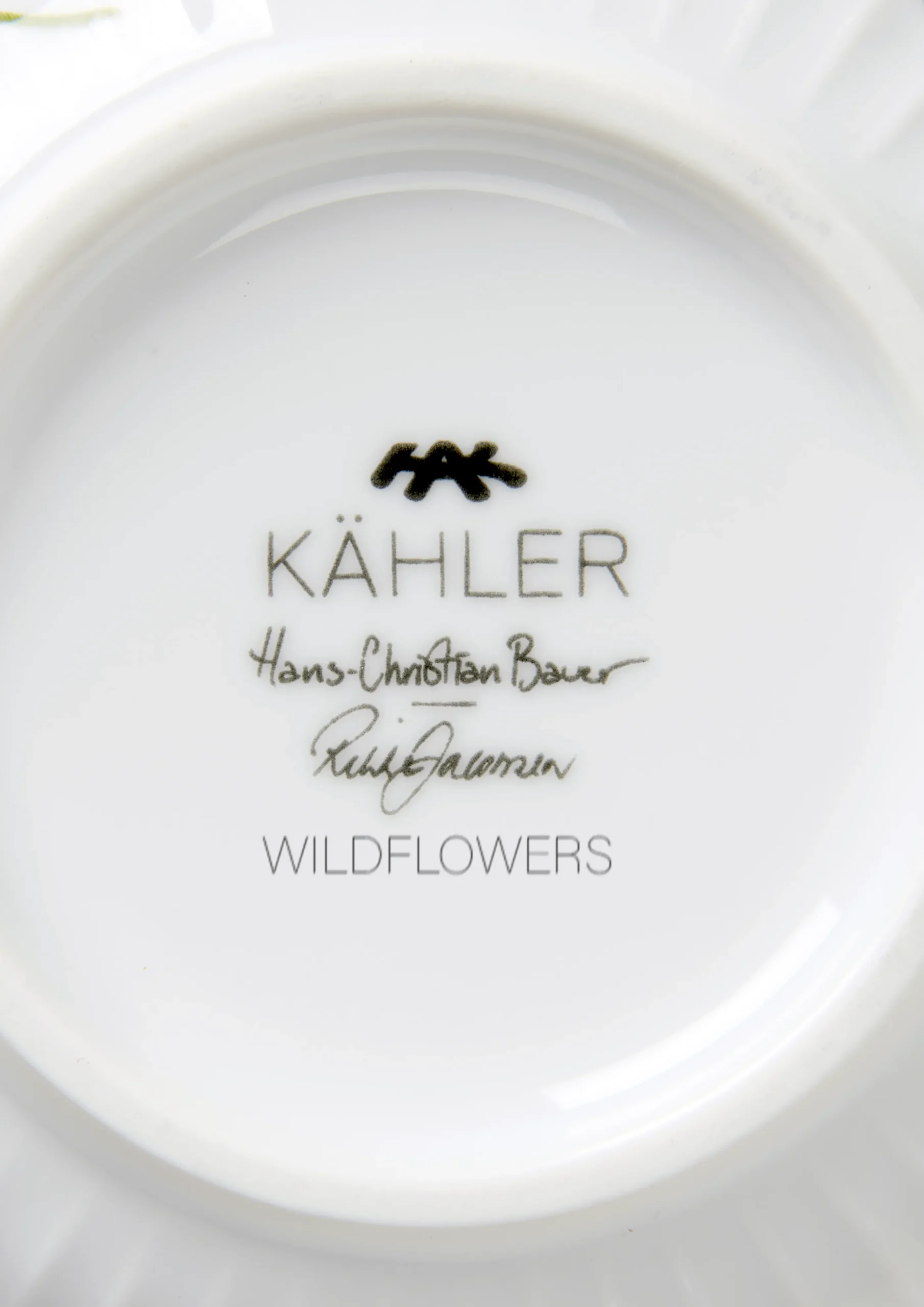 Kähler Hammershøi Summer Skål Ø12 cm wild flowers