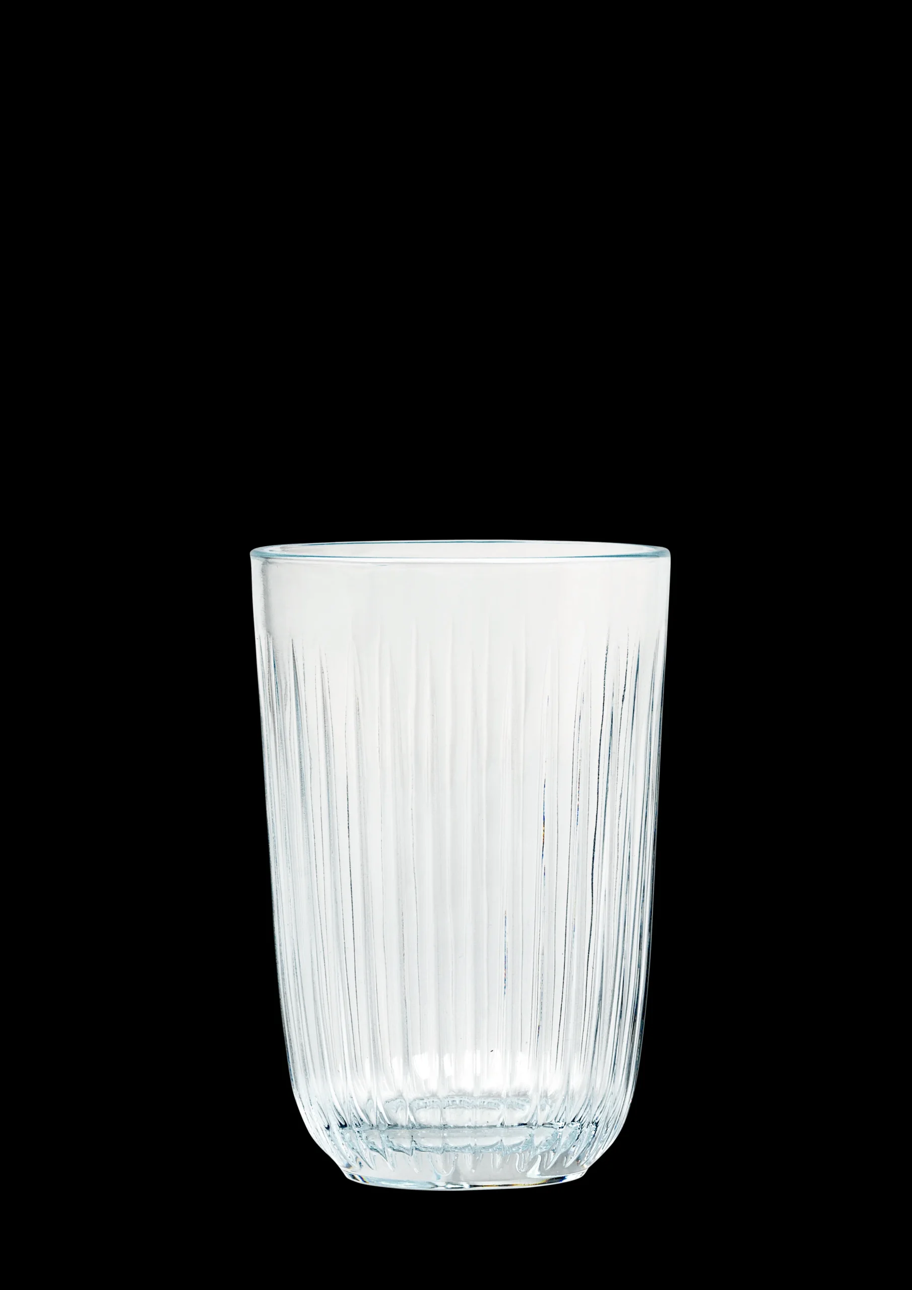 Kähler Hammershøi Vannglass 37 cl klar 4 stk.