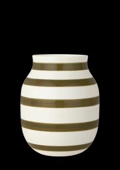 Kähler Omaggio Vase H20 cm olivengrønn | Kjøp her