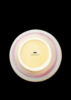 Kähler Poppery Vase med eple H32 cm pink/mint/gul - Kjøp nå
