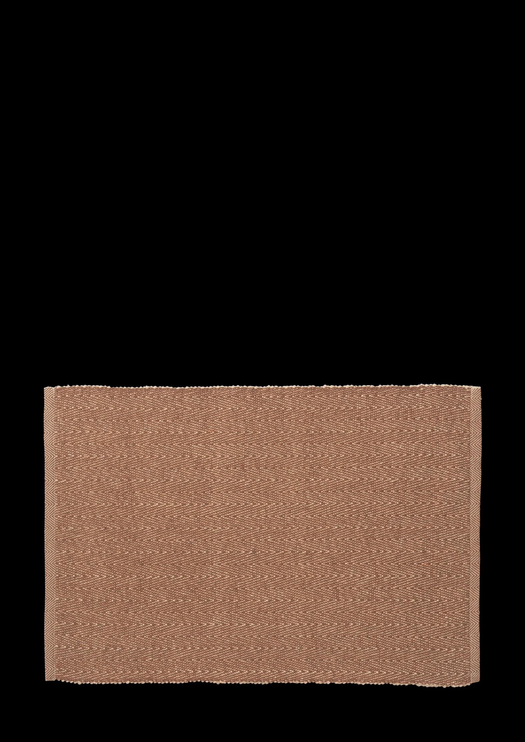 Lyngby Porcelæn Herringbone Dekkebrikker 43x30 cm brun