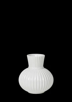 Lyngby Porcelæn Lyngby Tura Vase H14.5 hvit porselen