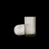 Lyngby Porcelæn Lyngby Vase H25 smoke munnblåst glass