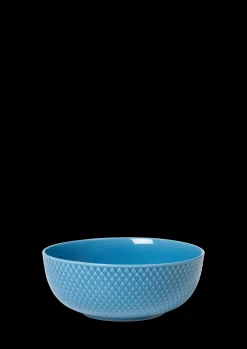Lyngby Porcelæn Rhombe Color Skål Ø15.5 cm blå - Kjøp her