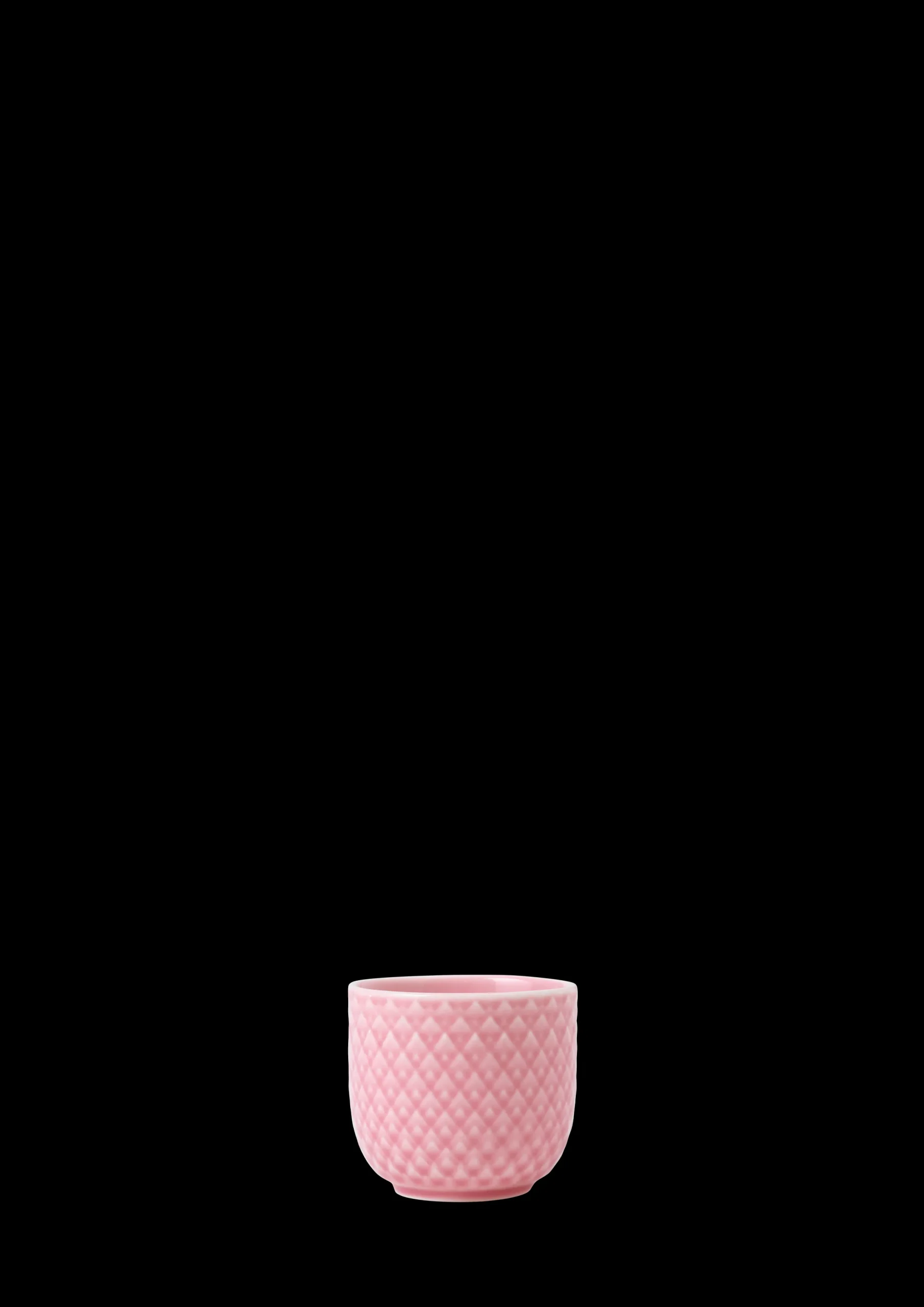 Lyngby Porcelæn Rhombe Color Eggeglass Ø5 cm rosa