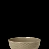 Lyngby Porcelæn Rhombe Earth Skål Ø15.5 cm clay - Kjøp nå