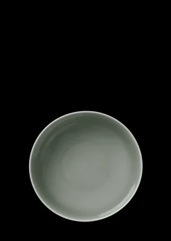 Lyngby Porcelæn Rhombe Earth Skål Ø13 cm moss - Kjøp nå