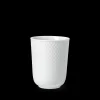 Lyngby Porcelæn Rhombe Krus 33 cl hvit