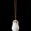 Rosendahl Forest Tales Ugle Ø4 cm blank hvit - Kjøp her