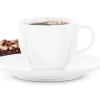 Rosendahl Gran Cru Soft Kaffekopp med skål 28 cl hvit